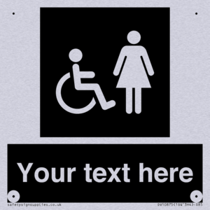 Custom information: black panel disabled and female